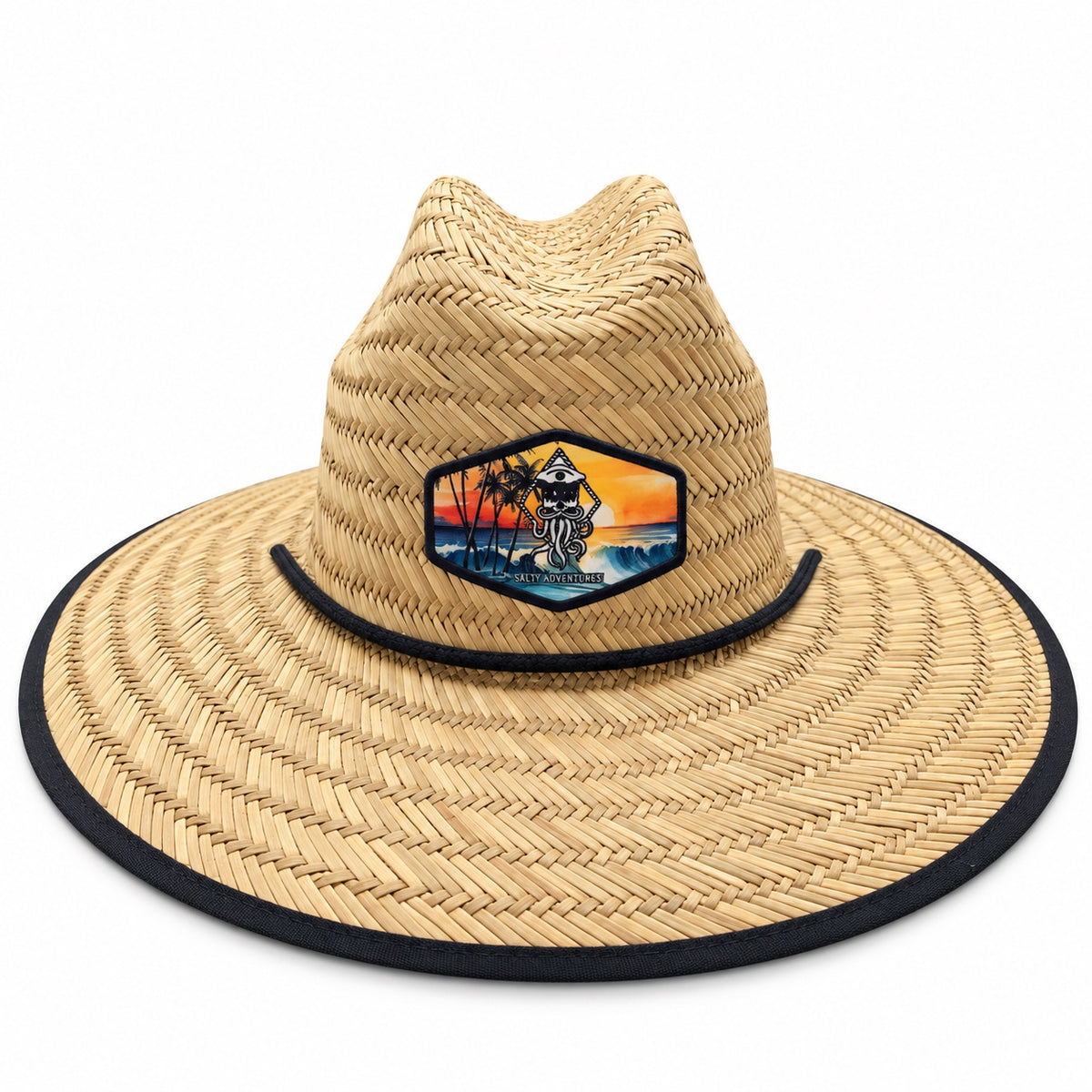 CAPTAIN JACK WIDE-BRIM STRAW HAT