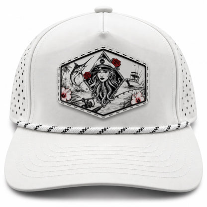LADY LUCK PERFORATED PERFORMANCE TRUCKER SNAPBACK (7 COLORS)