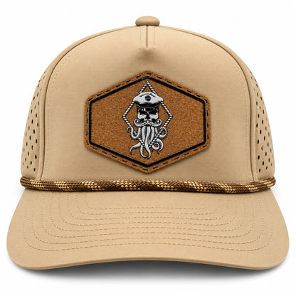 CAPTAIN JACK PERFORATED PERFORMANCE TRUCKER SNAPBACK (14 COLORS)