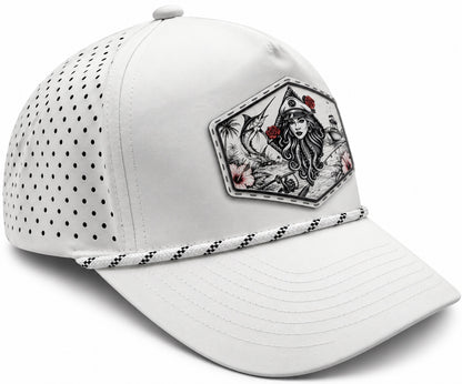 LADY LUCK PERFORATED PERFORMANCE TRUCKER SNAPBACK (7 COLORS)