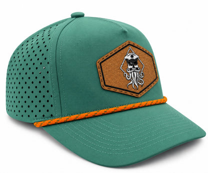CAPTAIN JACK PERFORATED PERFORMANCE TRUCKER SNAPBACK (14 COLORS)