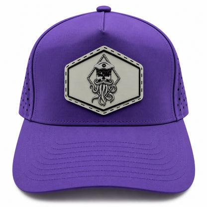 CAPTAIN JACK PERFORATED PERFORMANCE TRUCKER SNAPBACK (14 COLORS)