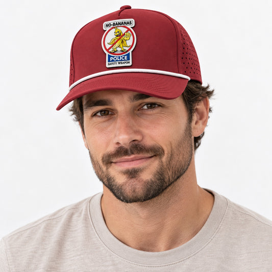 NO-BANANAS PERFORATED PERFORMANCE TRUCKER SNAPBACK (2 COLORS)