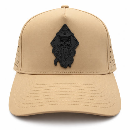 CAPTAIN JACK PERFORATED PERFORMANCE TRUCKER SNAPBACK (14 COLORS)