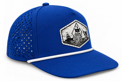 CAPTAIN JACK PERFORATED PERFORMANCE TRUCKER SNAPBACK (14 COLORS)