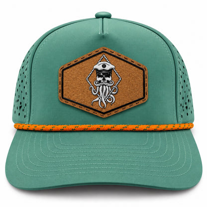 CAPTAIN JACK PERFORATED PERFORMANCE TRUCKER SNAPBACK (14 COLORS)