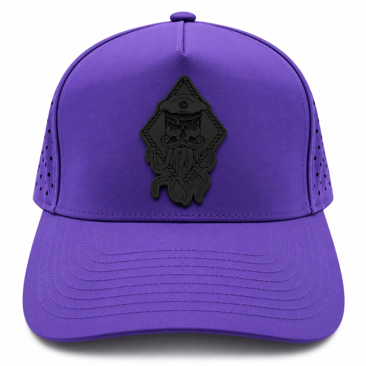 CAPTAIN JACK PERFORATED PERFORMANCE TRUCKER SNAPBACK (14 COLORS)