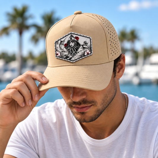 LADY LUCK PERFORATED PERFORMANCE TRUCKER SNAPBACK (7 COLORS)