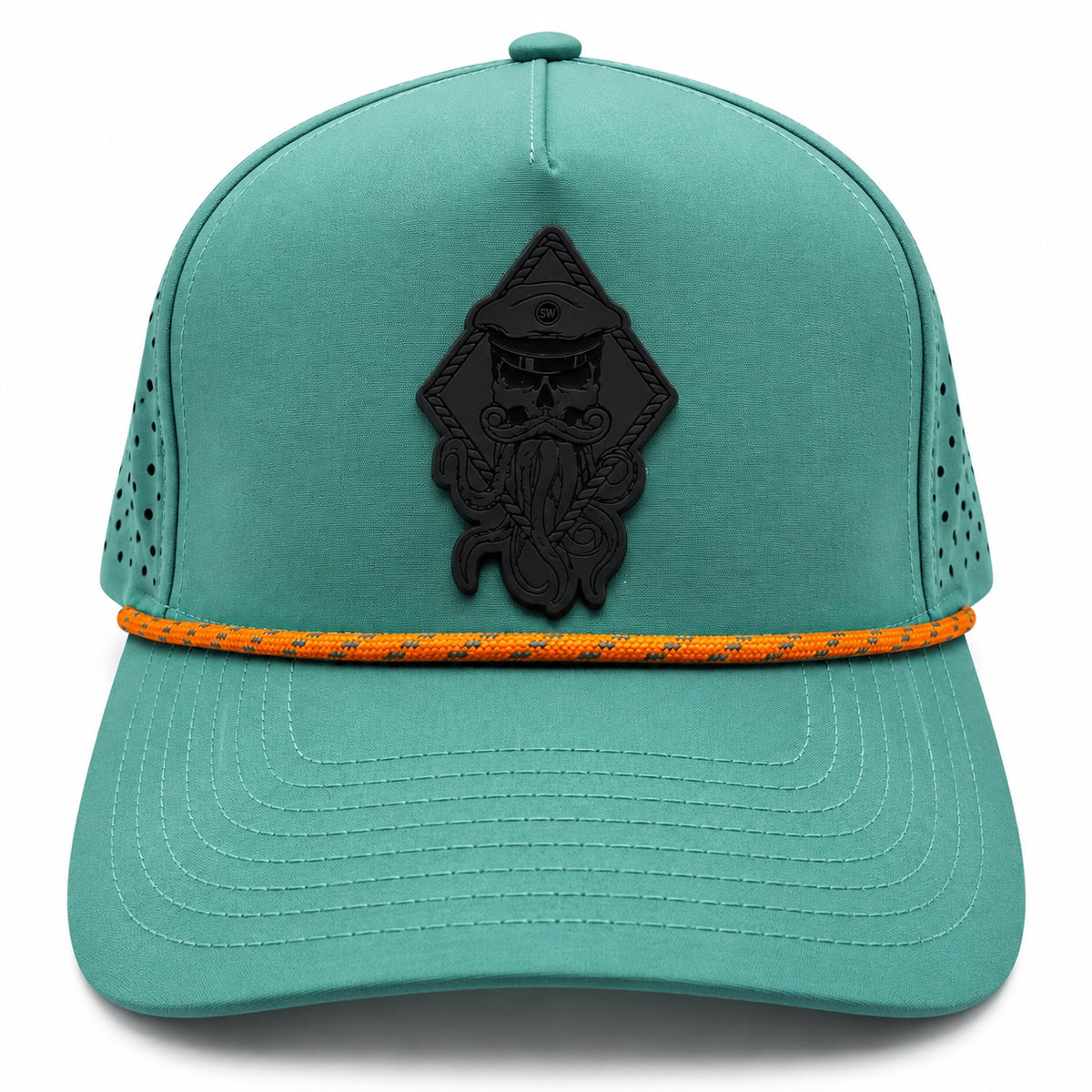 CAPTAIN JACK PERFORATED PERFORMANCE TRUCKER SNAPBACK (14 COLORS)