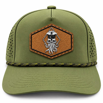 CAPTAIN JACK PERFORATED PERFORMANCE TRUCKER SNAPBACK (14 COLORS)
