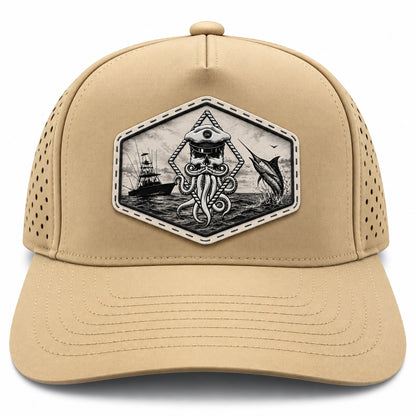 CAPTAIN JACK PERFORATED PERFORMANCE TRUCKER SNAPBACK (14 COLORS)
