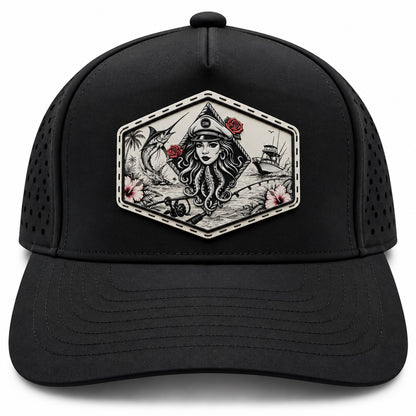 LADY LUCK PERFORATED PERFORMANCE TRUCKER SNAPBACK (7 COLORS)