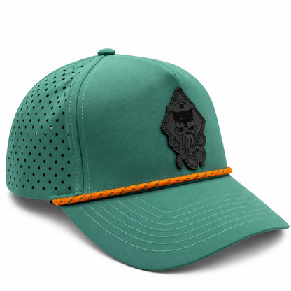 CAPTAIN JACK PERFORATED PERFORMANCE TRUCKER SNAPBACK (14 COLORS)