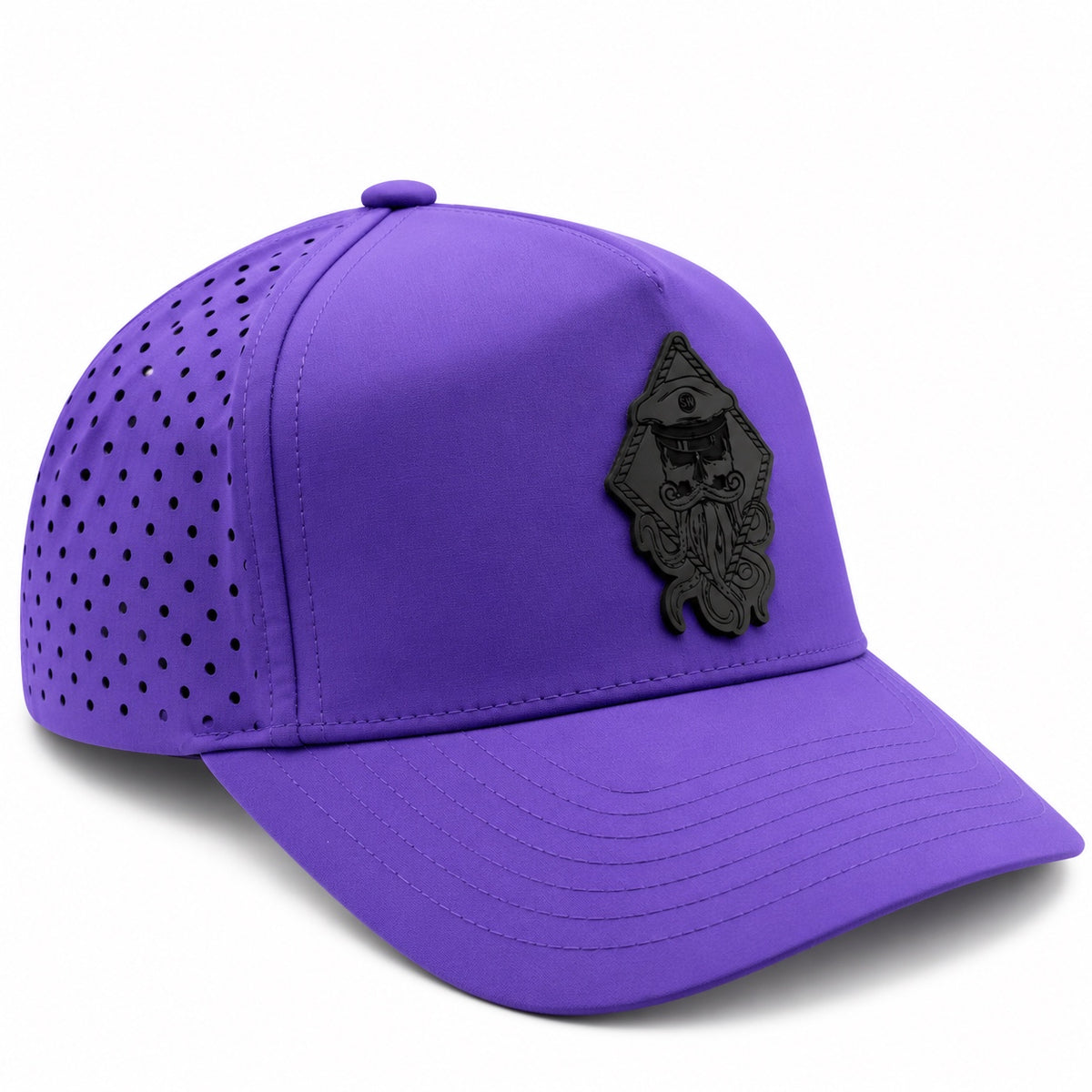 CAPTAIN JACK PERFORATED PERFORMANCE TRUCKER SNAPBACK (14 COLORS)