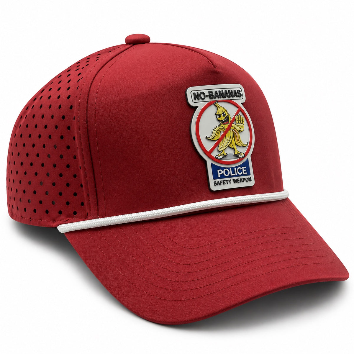 NO-BANANAS PERFORATED PERFORMANCE TRUCKER SNAPBACK (2 COLORS)