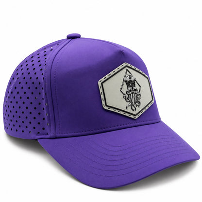 CAPTAIN JACK PERFORATED PERFORMANCE TRUCKER SNAPBACK (14 COLORS)