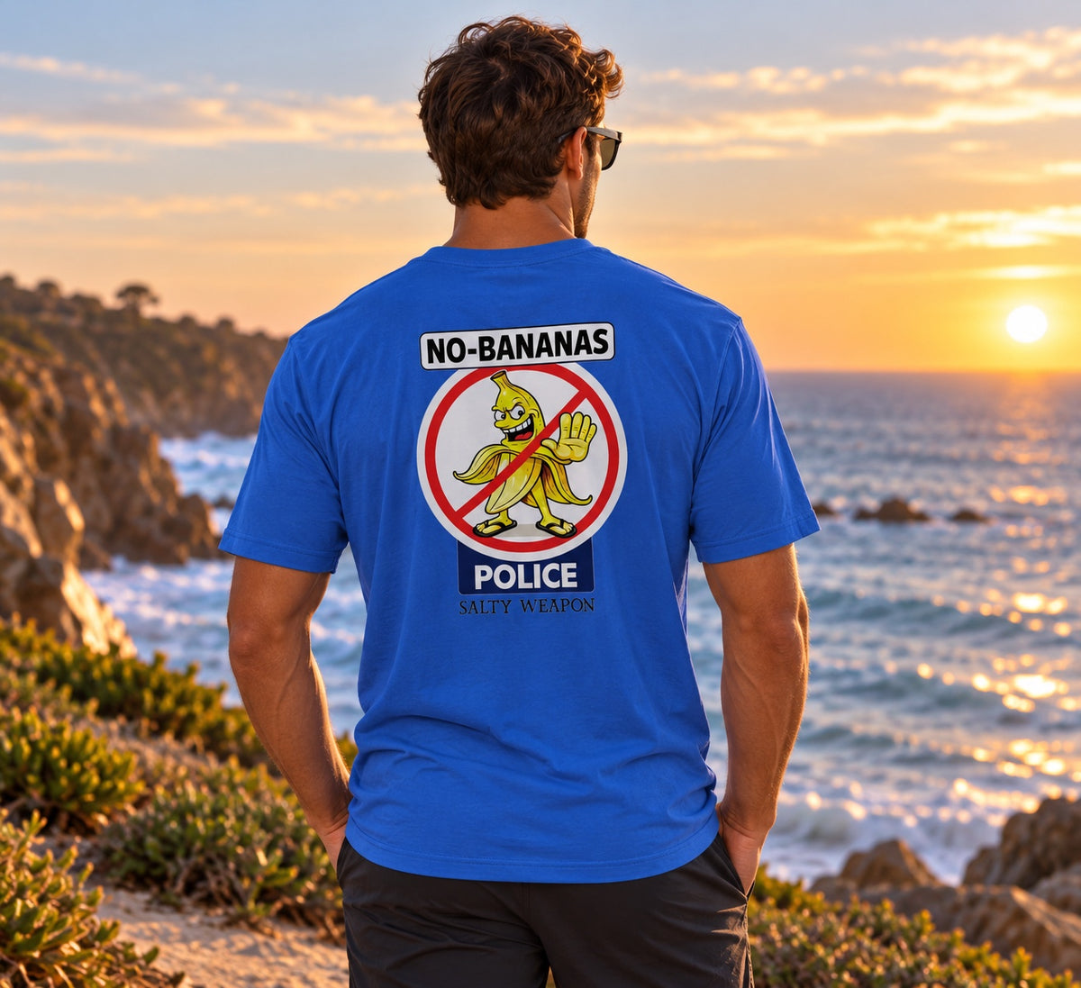 NO-BANANAS SALTY WEAPON COASTAL TEE (3 COLORS)