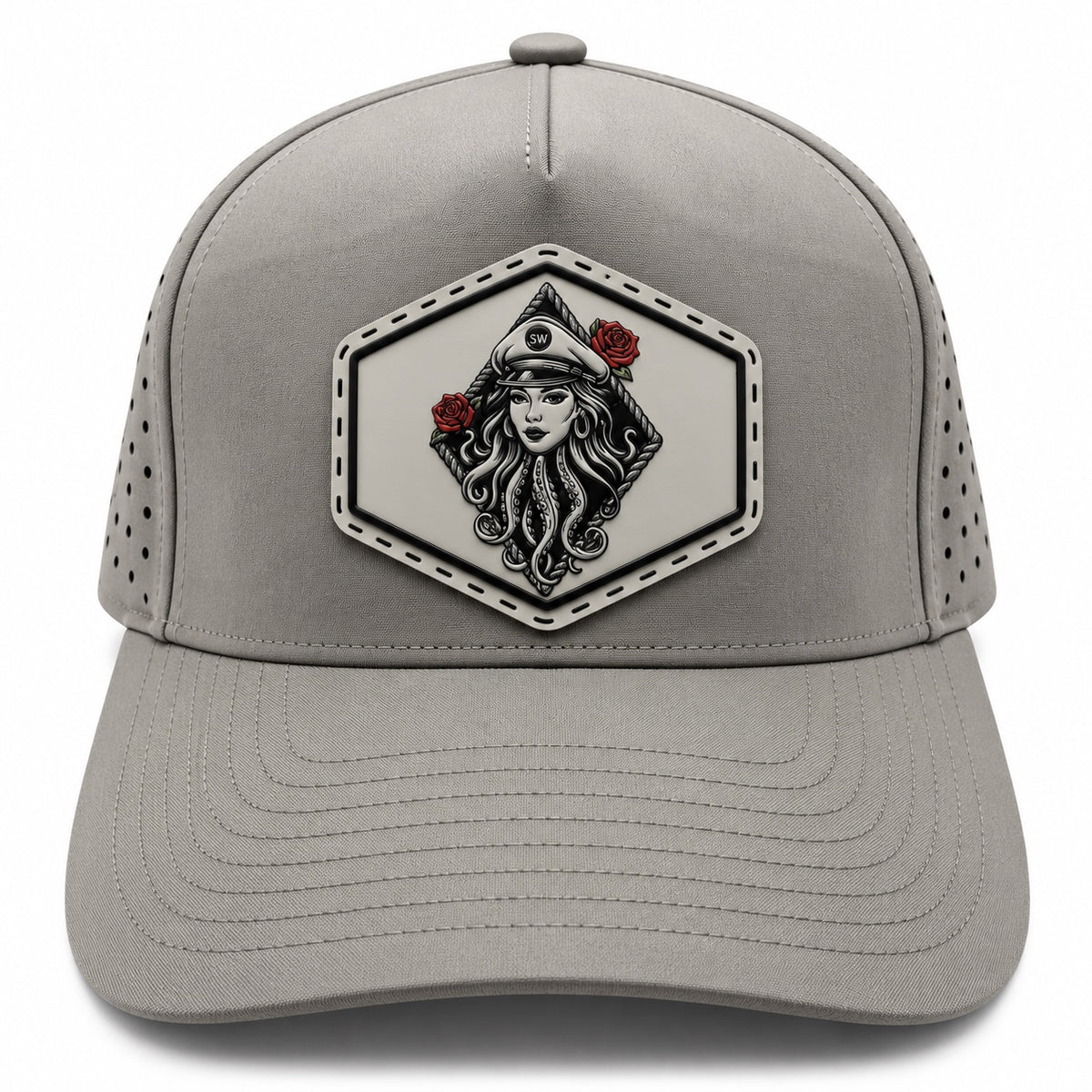 LADY LUCK PERFORATED PERFORMANCE TRUCKER SNAPBACK (7 COLORS)