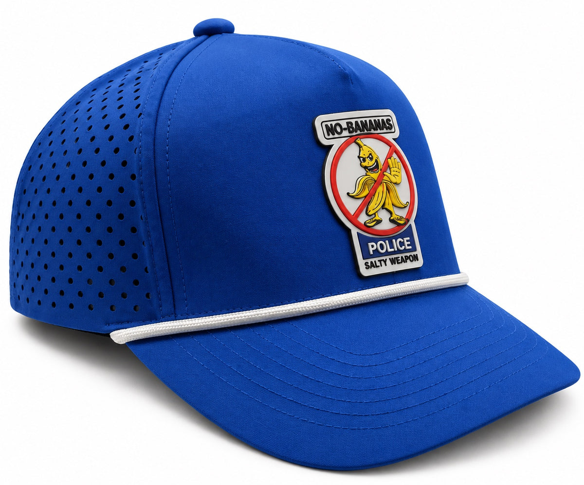 NO-BANANAS PERFORATED PERFORMANCE TRUCKER SNAPBACK (2 COLORS)