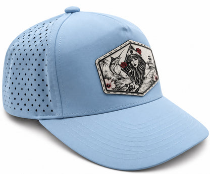 LADY LUCK PERFORATED PERFORMANCE TRUCKER SNAPBACK (7 COLORS)