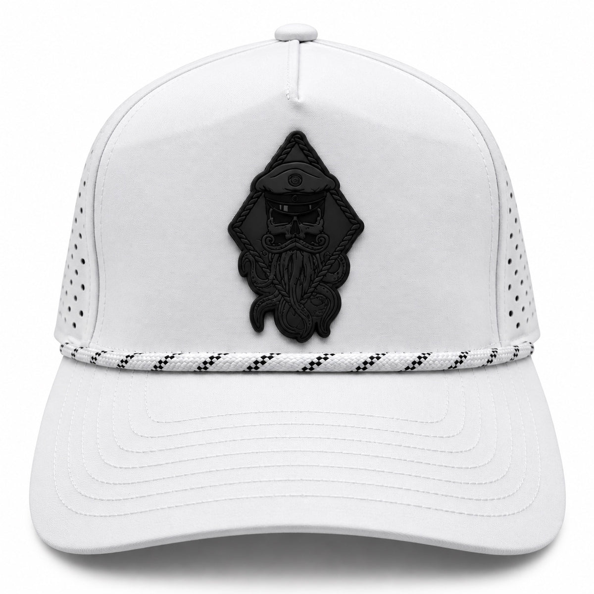 CAPTAIN JACK PERFORATED PERFORMANCE TRUCKER SNAPBACK (14 COLORS)