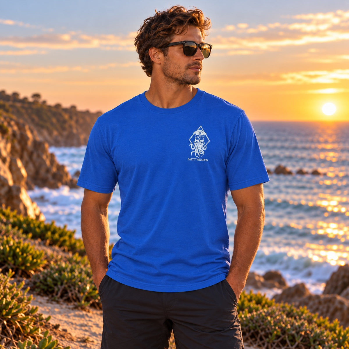 NO-BANANAS SALTY WEAPON COASTAL TEE (3 COLORS)