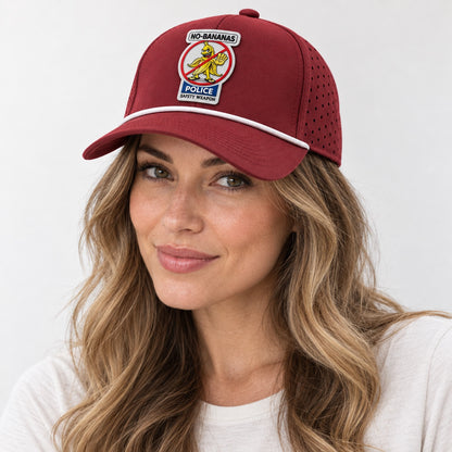 NO-BANANAS PERFORATED PERFORMANCE TRUCKER SNAPBACK (2 COLORS)
