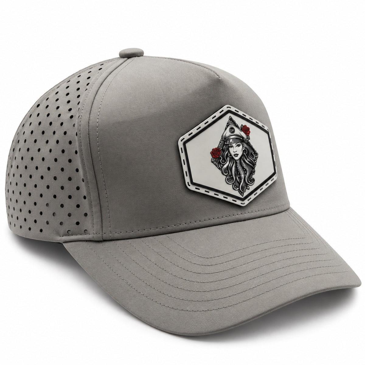 LADY LUCK PERFORATED PERFORMANCE TRUCKER SNAPBACK (7 COLORS)