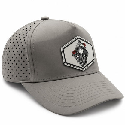 LADY LUCK PERFORATED PERFORMANCE TRUCKER SNAPBACK (7 COLORS)