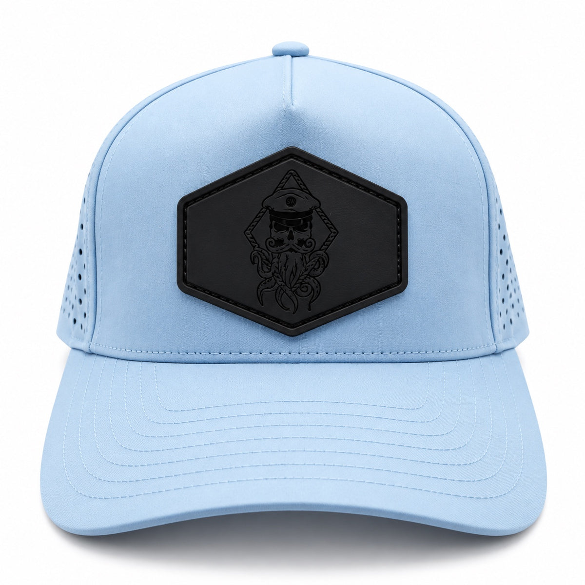 CAPTAIN JACK PERFORATED PERFORMANCE TRUCKER SNAPBACK (14 COLORS)