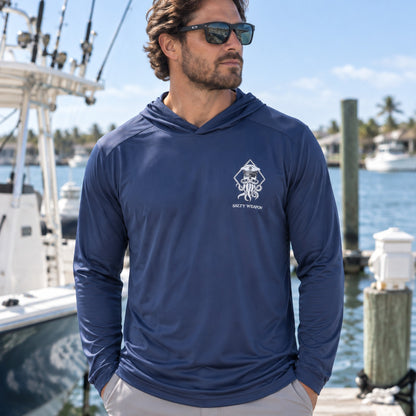 CAPTAIN JACK HOODED PERFORMANCE UV SHIRT (6 COLORS)