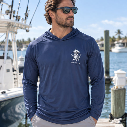 CAPTAIN JACK HOODED PERFORMANCE UV SHIRT (6 COLORS)